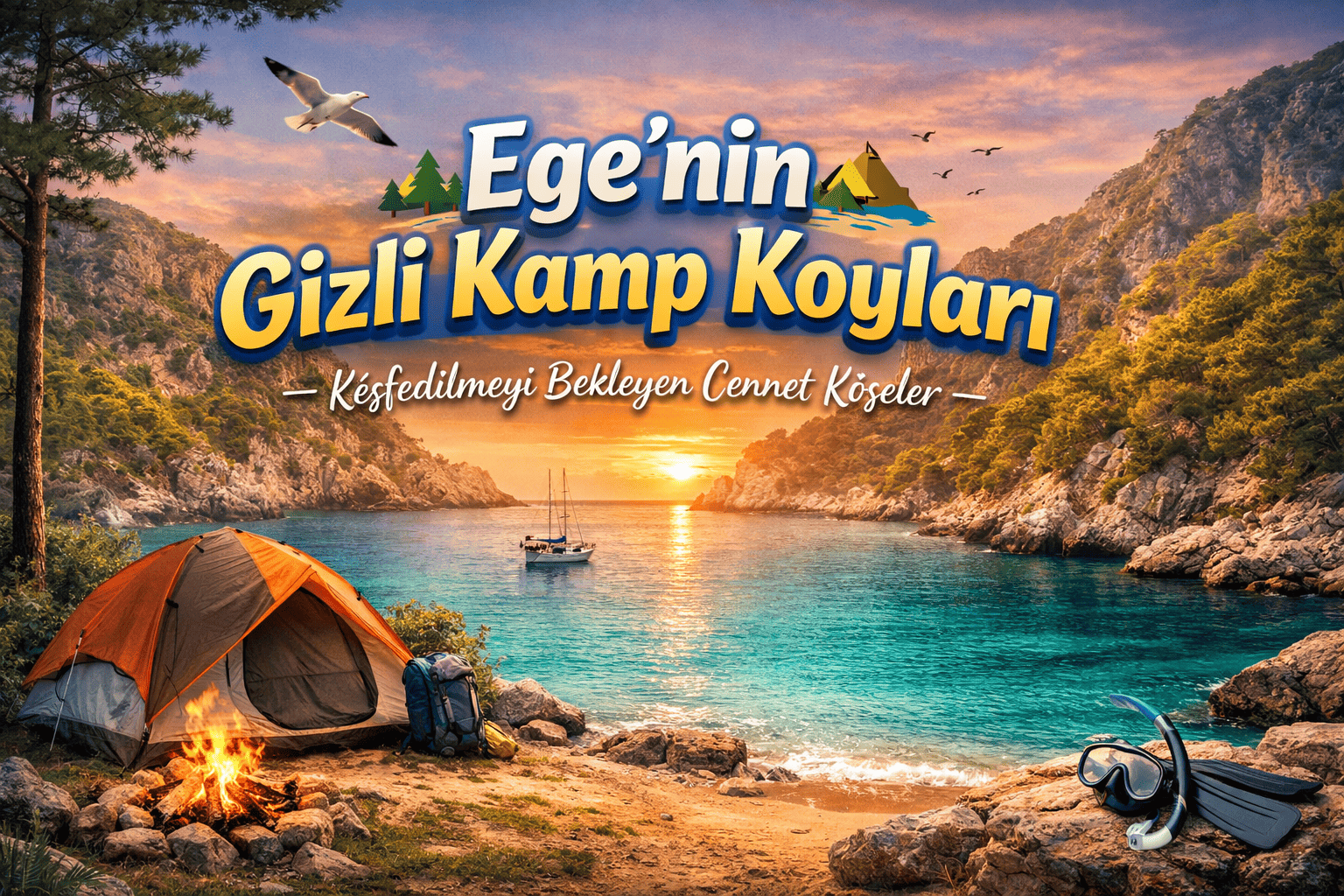 Ege’nin Gizli Kamp Koyları 🌊🏕️ - Karavan Blog